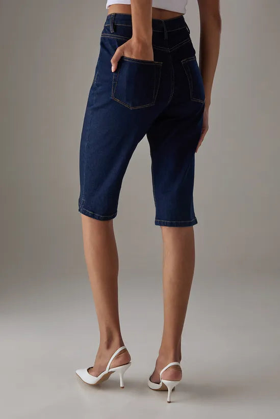 Denim Capri