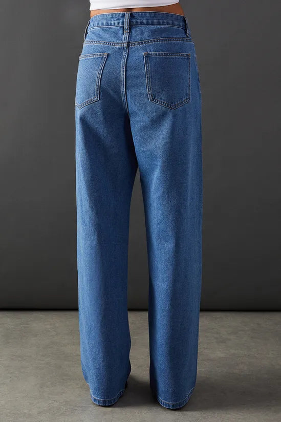 Low Rise Denim Dad Jean