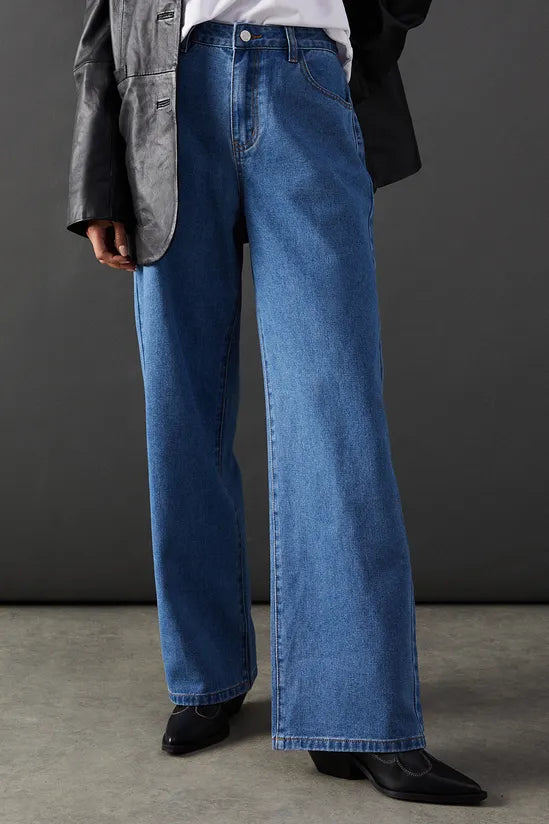Low Rise Denim Dad Jean