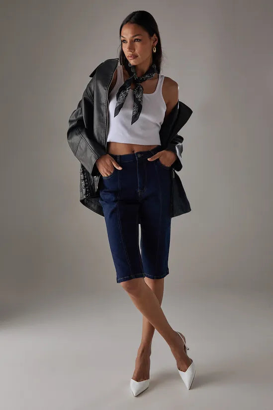 Denim Capri