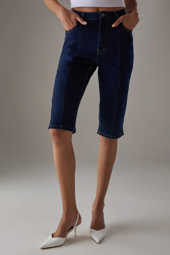 Denim Capri